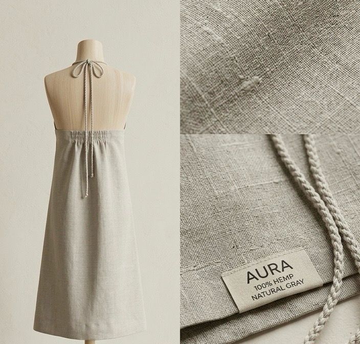 AURA Hemp Summer Dress