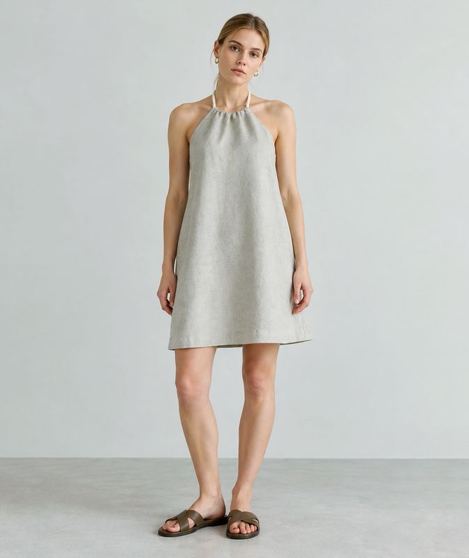 AURA I Hemp Summer Dress