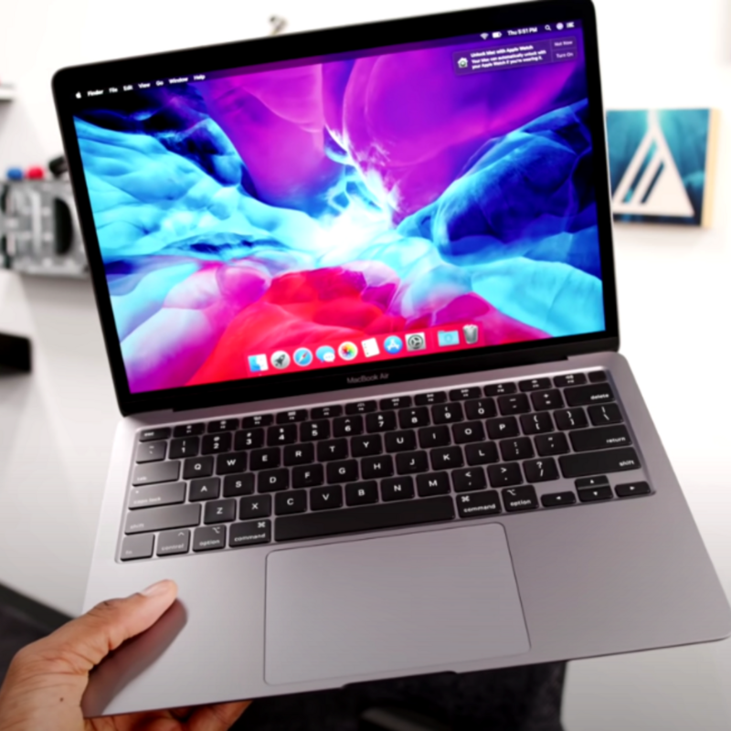 MacBook Air  laptop Ultra-thin, 256GB, office and business laptop, original and genuine, One year warranty