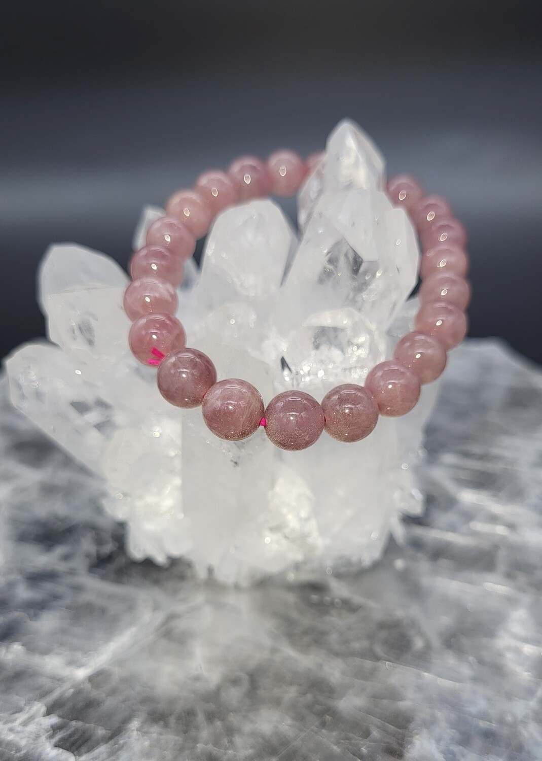 LAVENDER ROSE QUARTZ BRACELETS