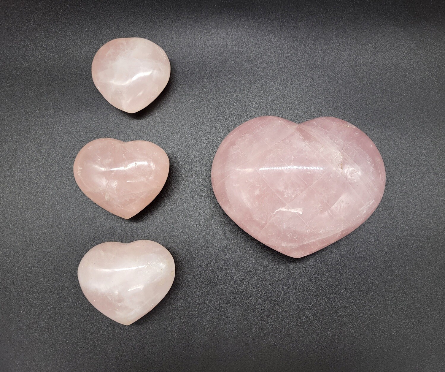 ROSE QUARTZ HEARTS
