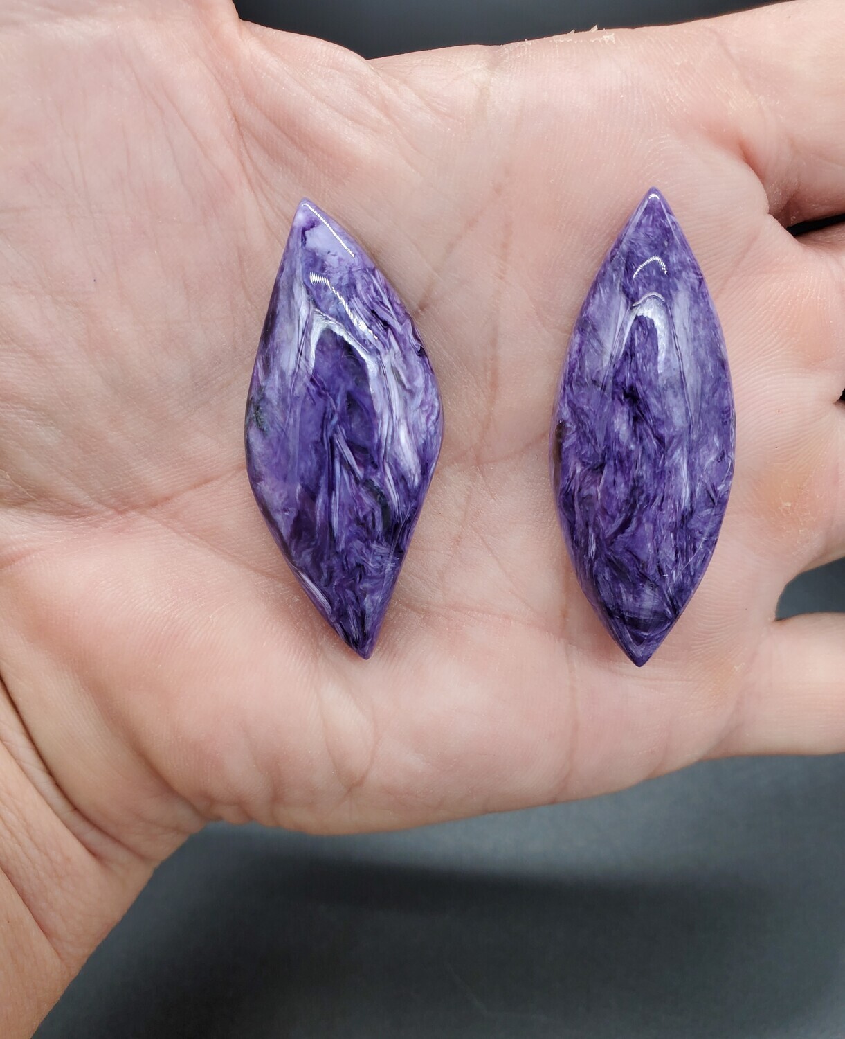 CHAROITE CABOCHONS