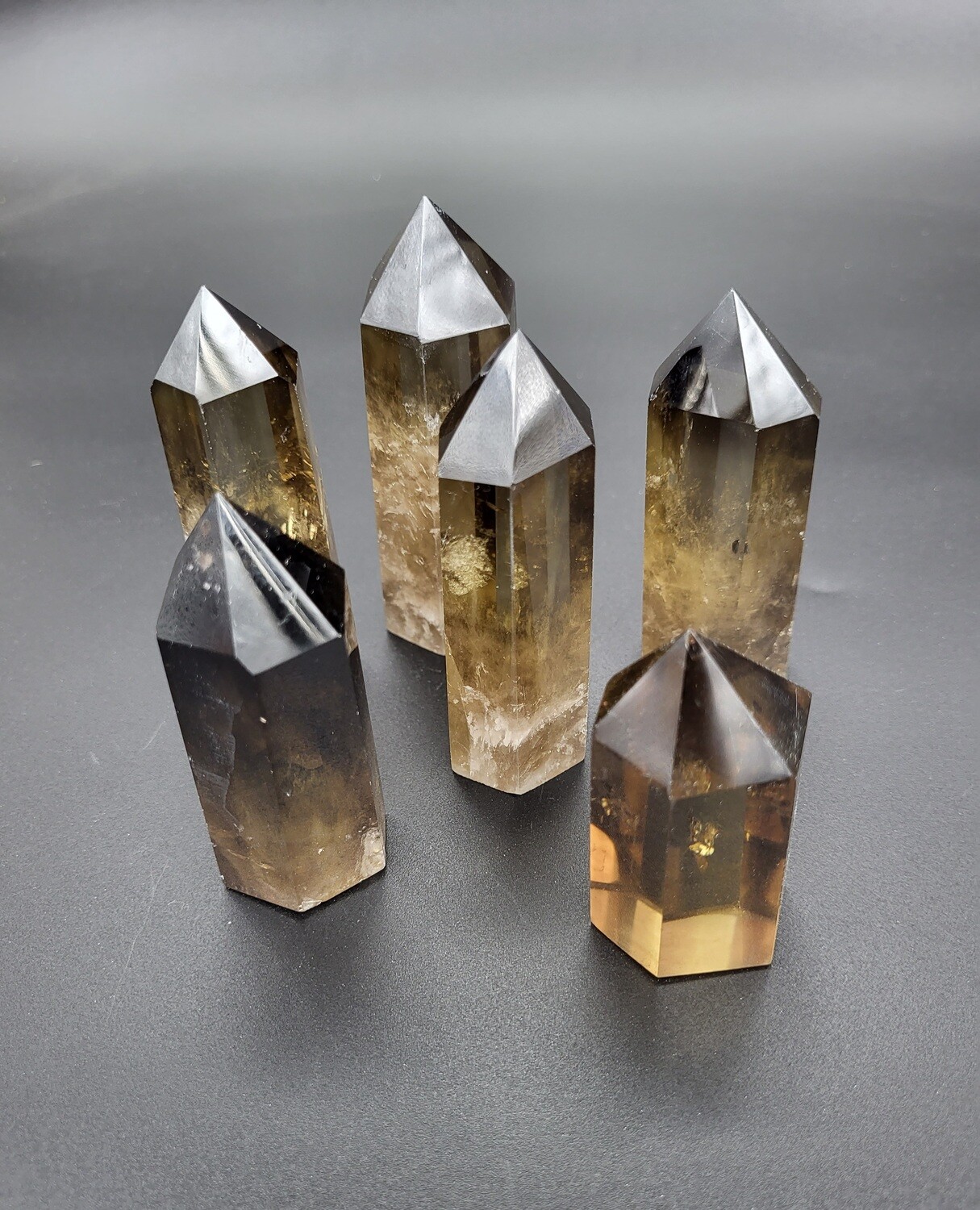 SMOKY CITRINE TOWERS