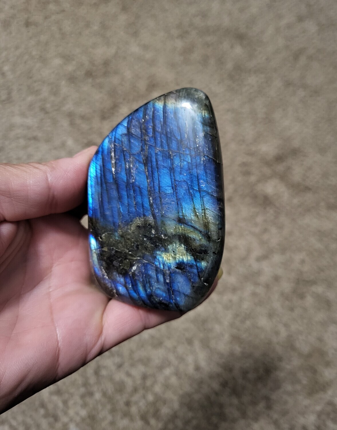 BLUE LABRADORITE FREEFORM &quot;D&quot;