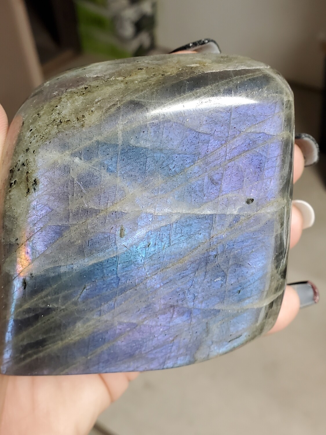 PURPLE LABRADORITE FREEFORM &quot;E&quot;