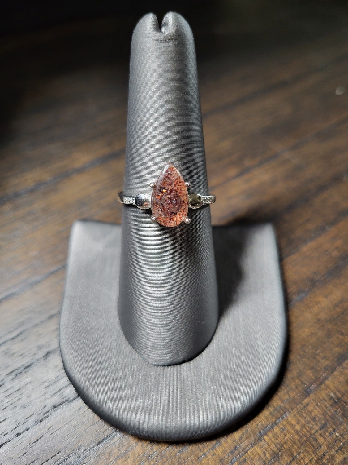 SUPER SEVEN TEAR DROP RING