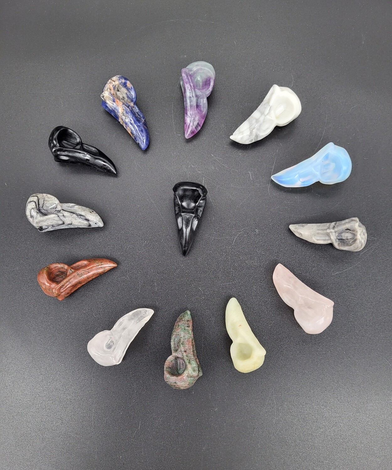 RAVEN SKULLS - SMALL