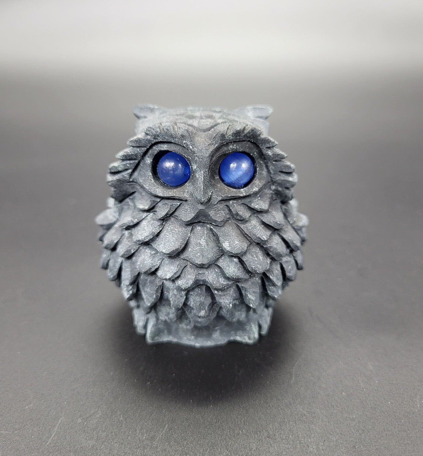 BLACK OBSIDIAN OWL