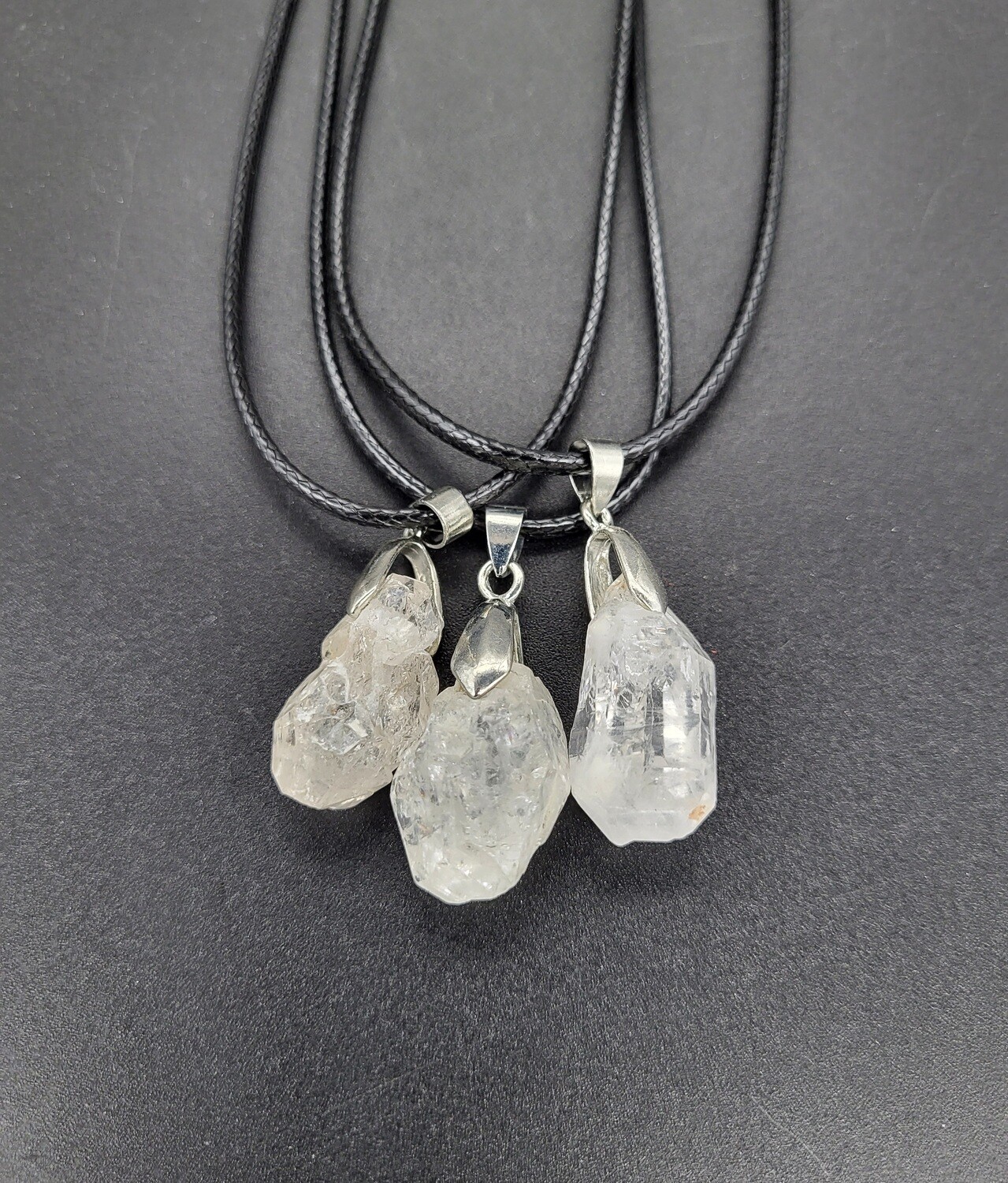 RAW CRYSTAL PENDANTS