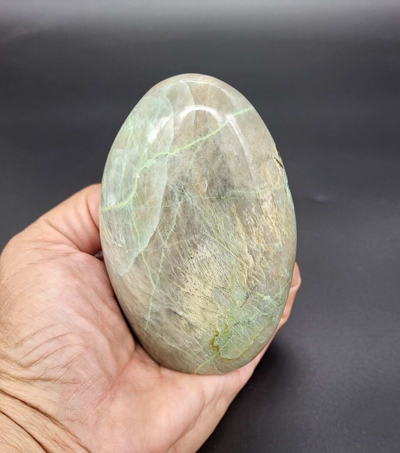 GREEN MOONSTONE FREEFORM &quot;A&quot;
