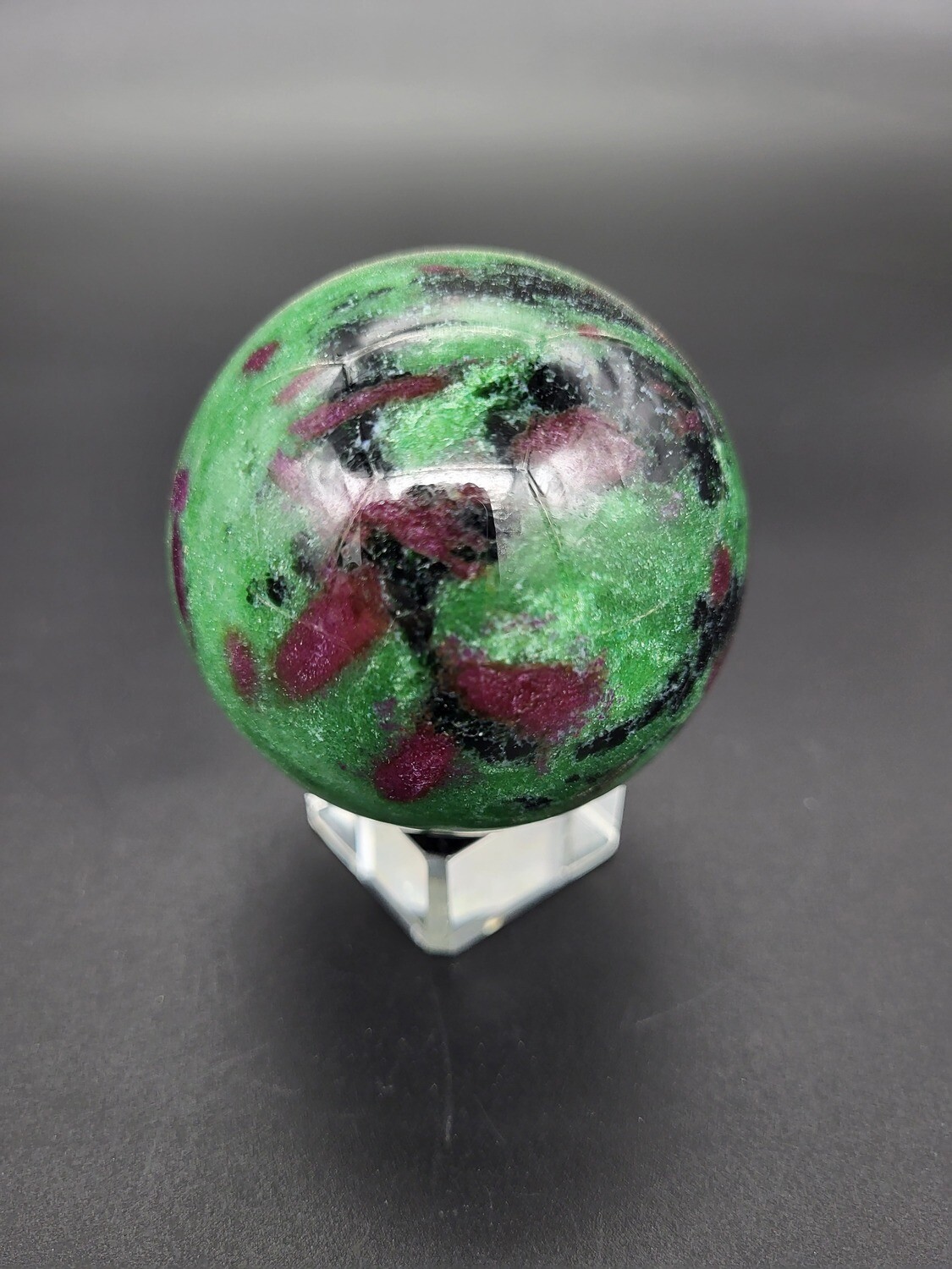 RUBY ZOISITE SPHERES