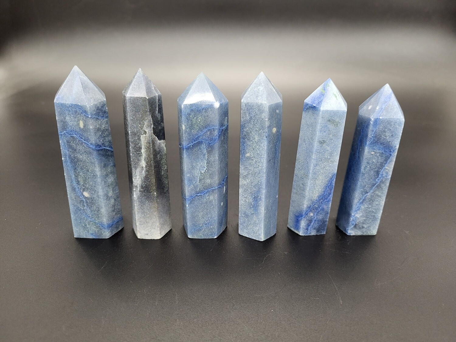 BLUE AVENTURINE TOWERS