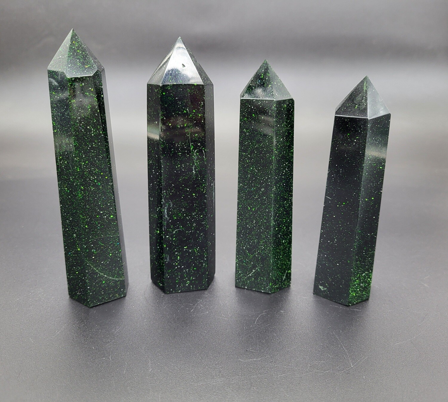 GREEN SANDSTONE TOWERS - (MAN MADE)