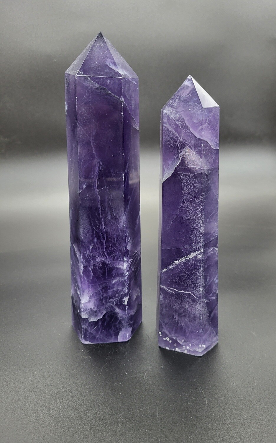 FLUORITE TOWERS - PURPLE