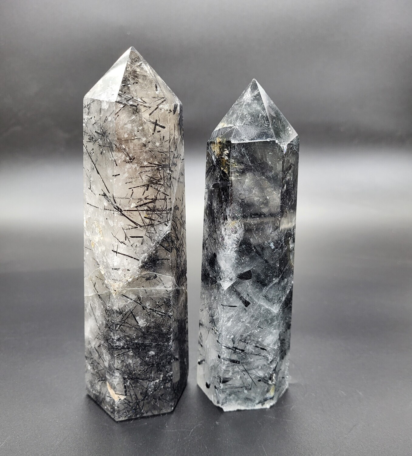 TOURMALINATED QUARTZ TOWERS