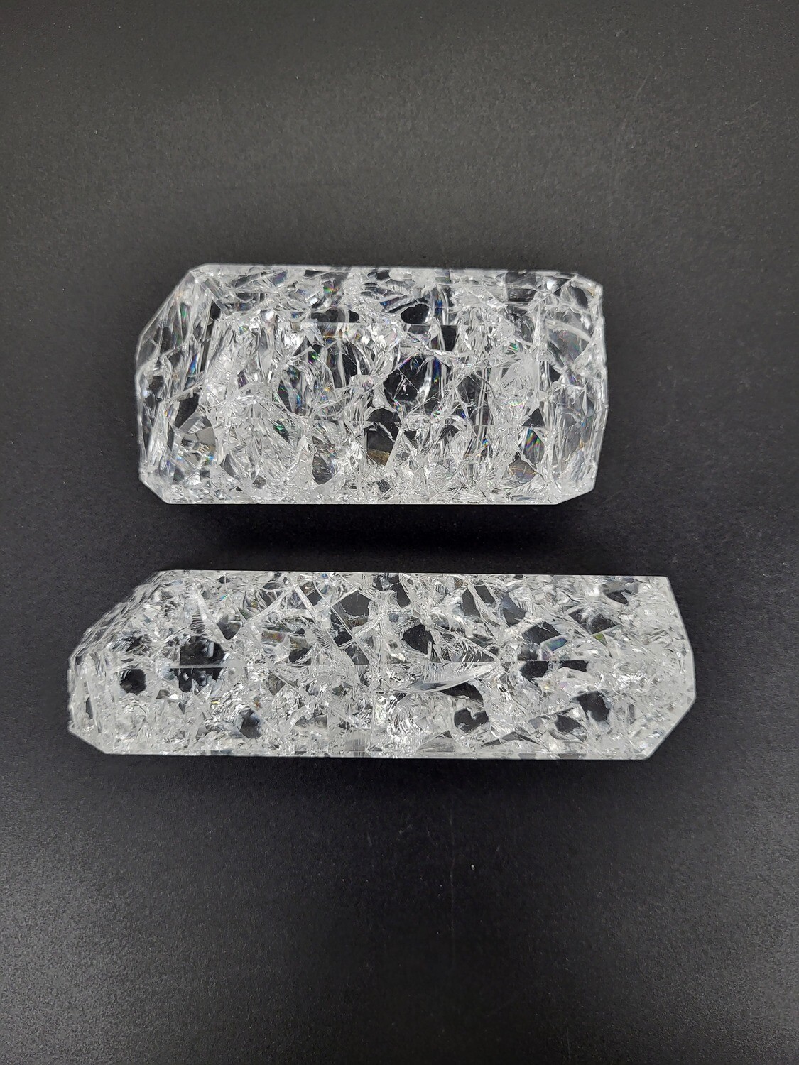 CLEAR CRACKLE QUARTZ FREEFORMS