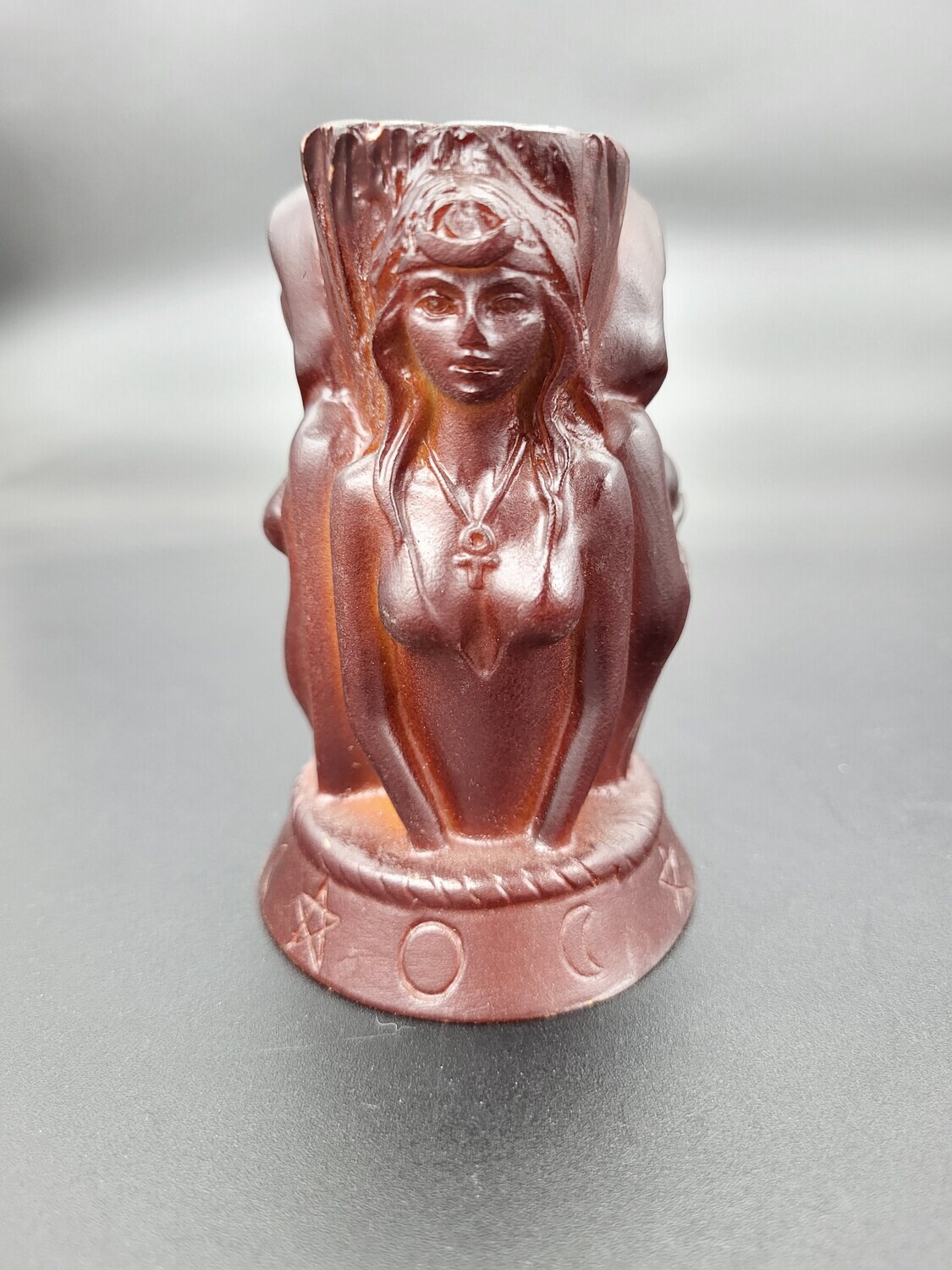 MAIDEN/MOTHER/CRONE TRIPLE GODDESS SPHERE STAND