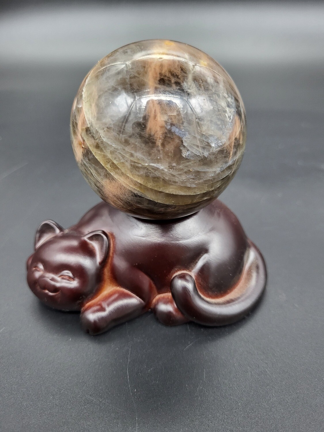 SLEEPING CAT SPHERE STAND