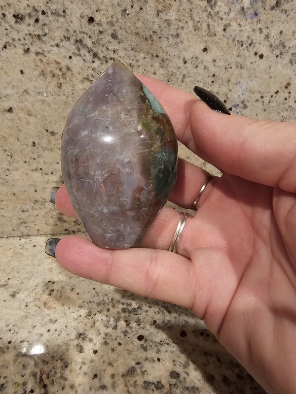 OCEAN JASPER FLAME - PURPLE