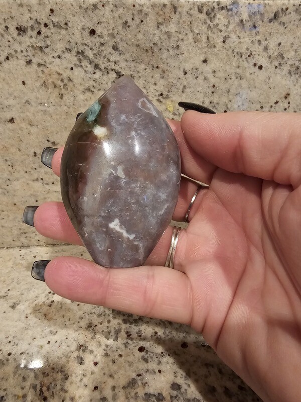 OCEAN JASPER FLAME - PURPLE
