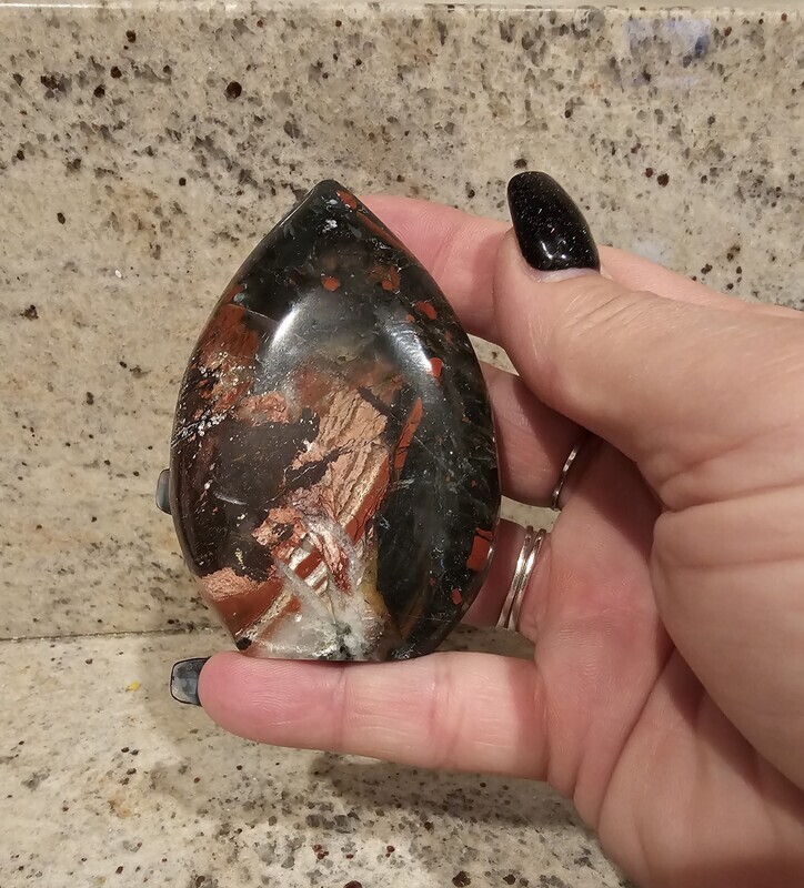 AFRICAN BLOODSTONE FLAME