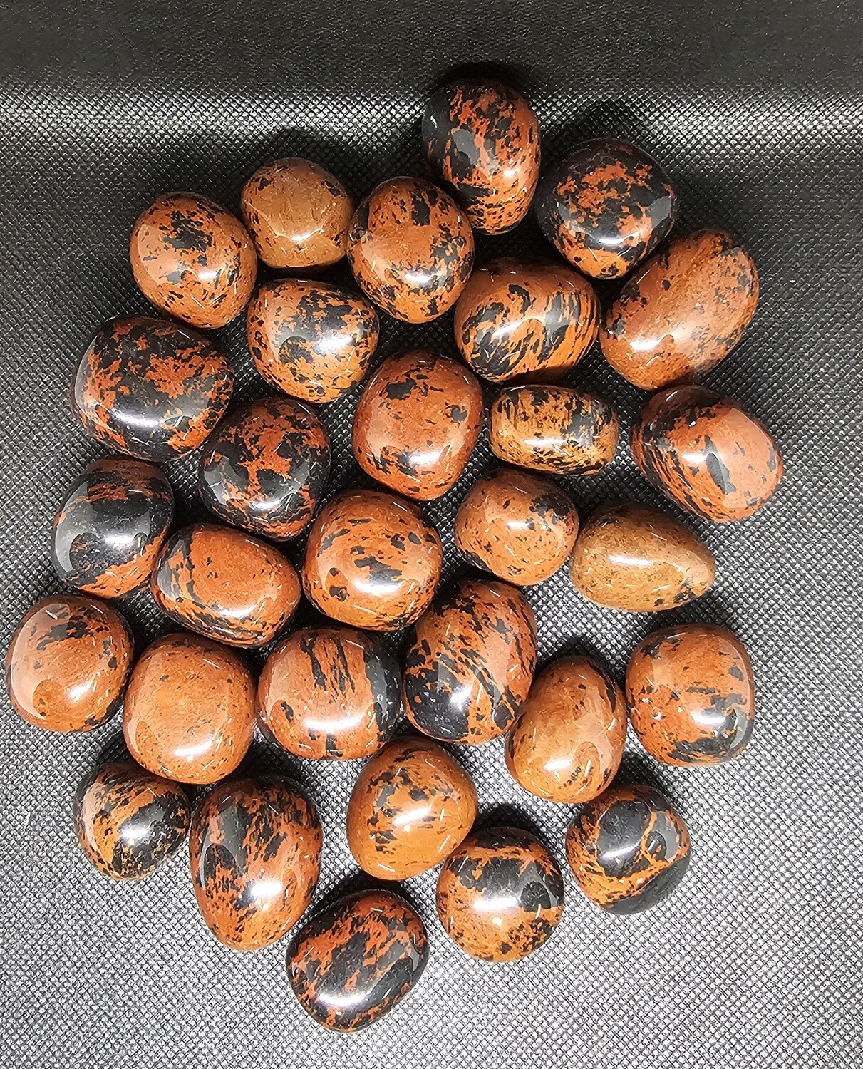 MAHOGANY OBSIDIAN TUMBLES