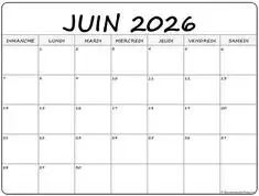 voyance par mail mensuelle : état d'esprit, amour, travail, finances. image illustrative calendrier juin 2026