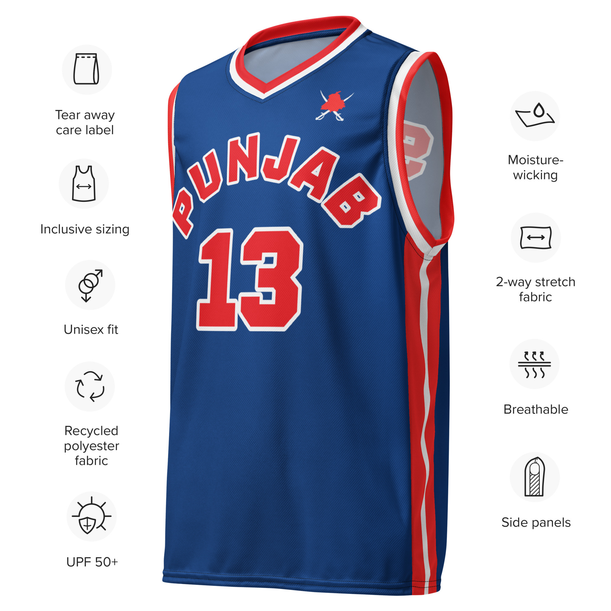 Concept Punjab, Punjab Basketball Jersey