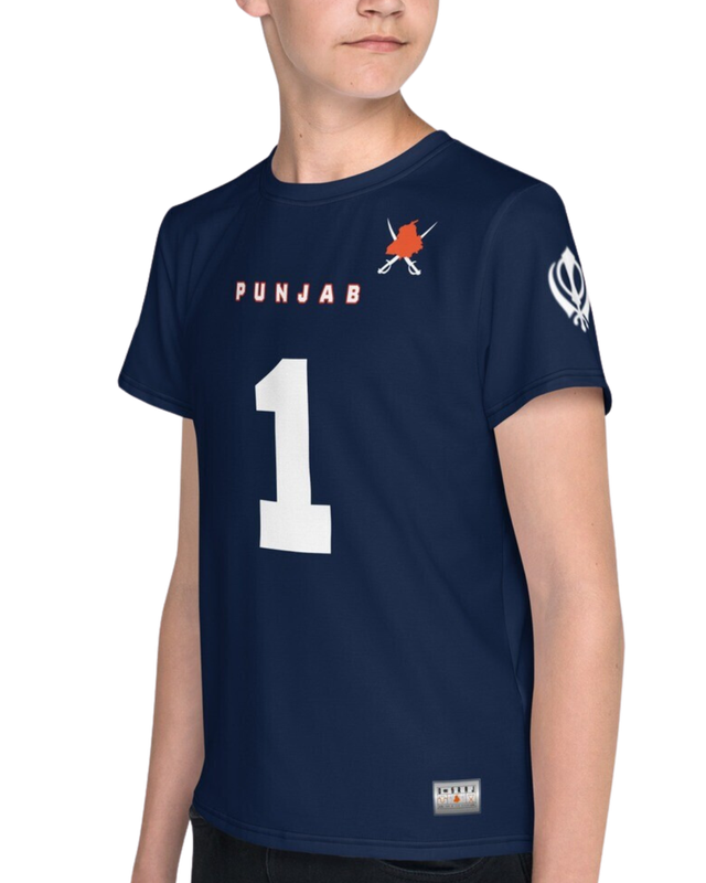 Junior Navy Punjab Sports Jersey