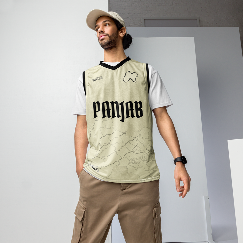 Ivory Panjab basketball jersey
