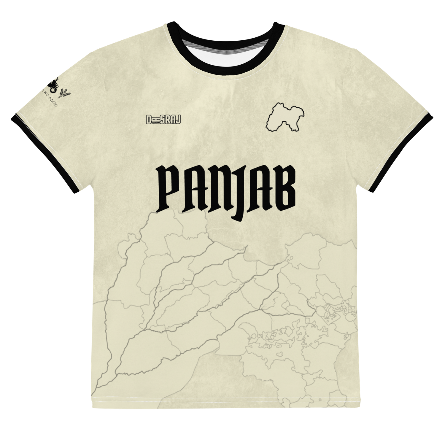 Junior Ivory Panjab Sports Jersey