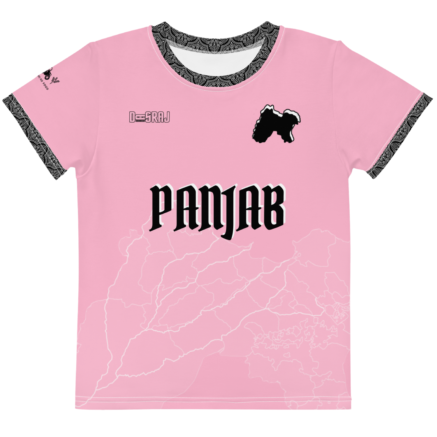 Little Kids Gulabi Panjab Jersey