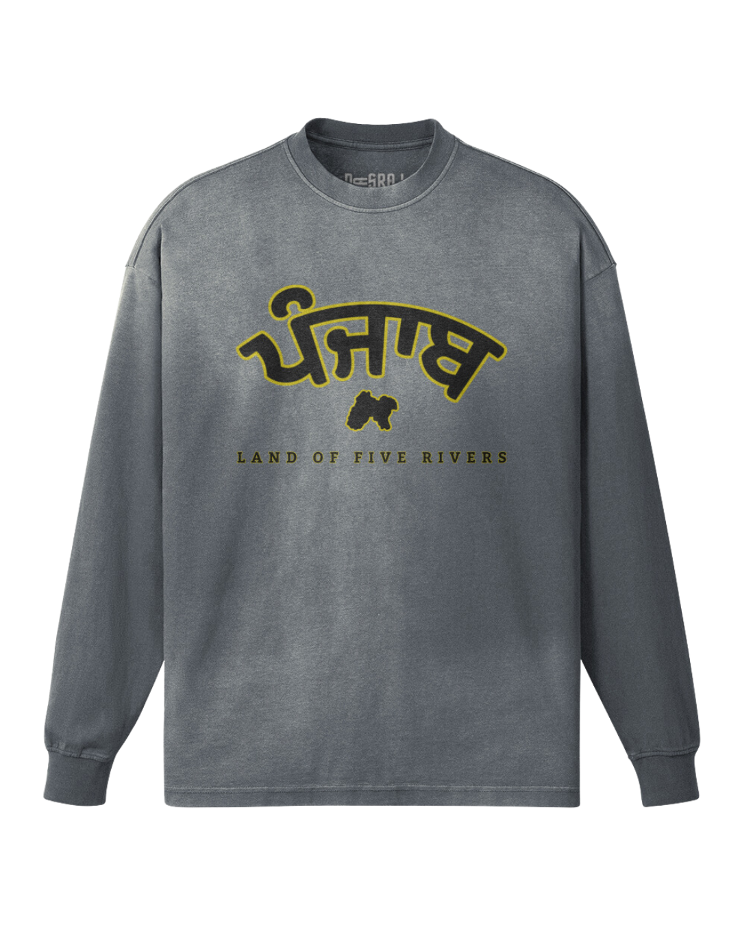 Panjab Five Rivers Oversized Faded Sweatshirt