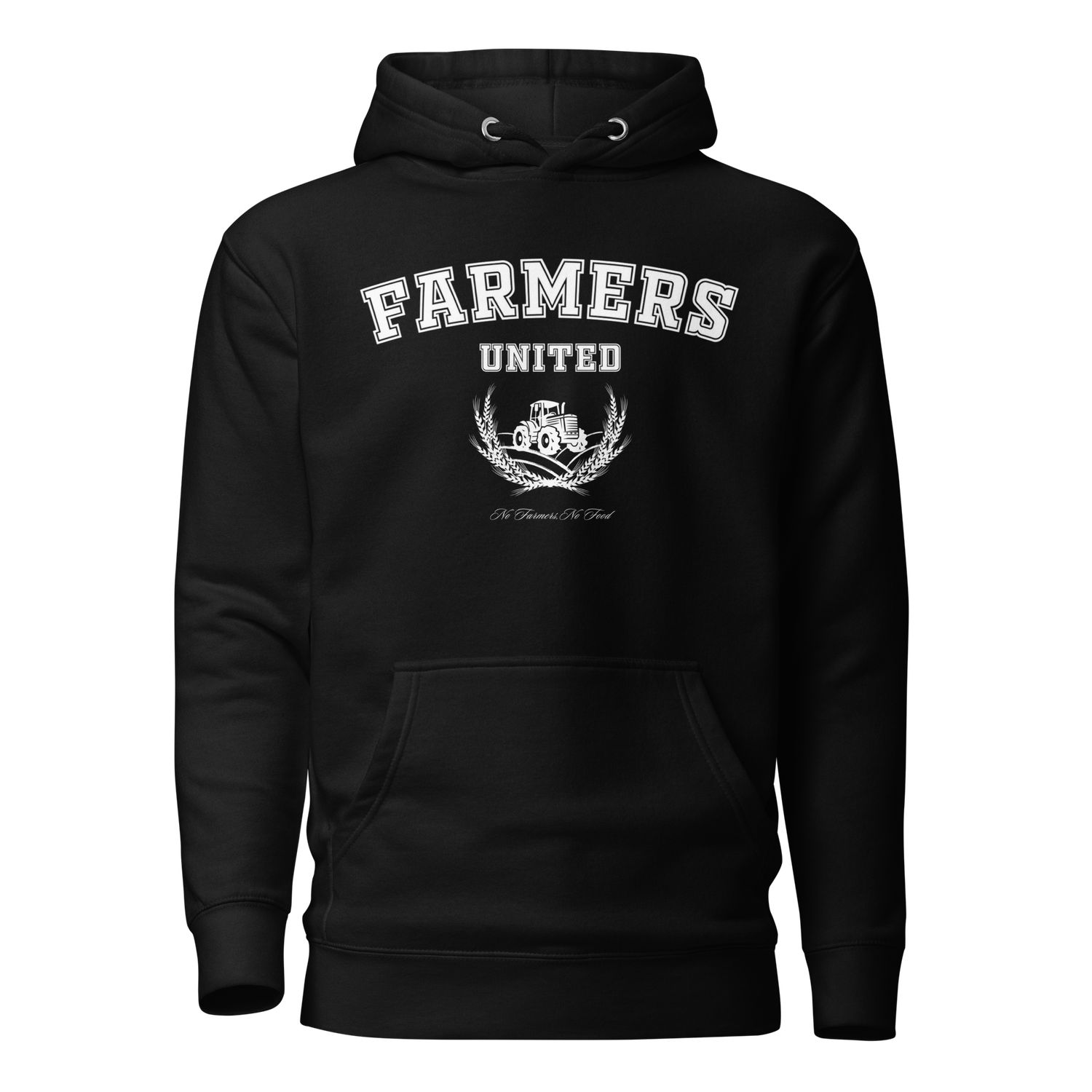 Farmers United Dark Hoodie