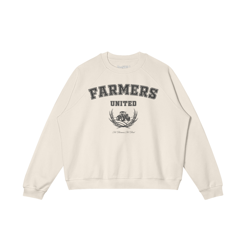 Farmers United Heavyweight Sweatshirt Light