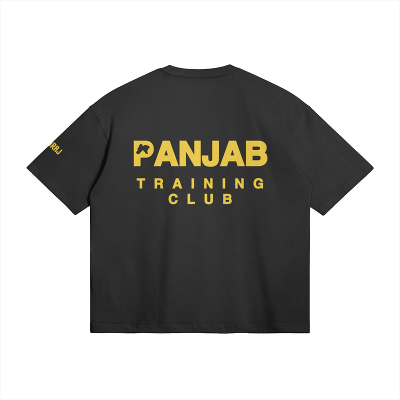 Panjab Training Club Boxy T-shirt, Golden Font