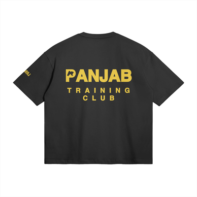 Panjab Training Club Boxy T-shirt, Golden Font