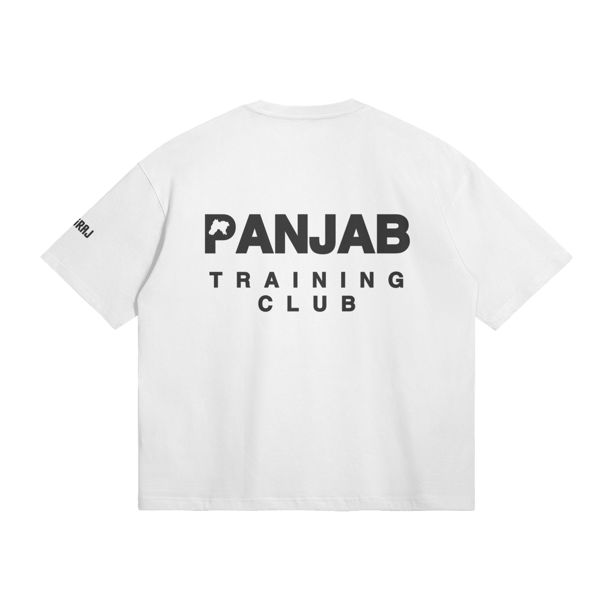 Panjab Training Club Boxy T-shirt Black Font