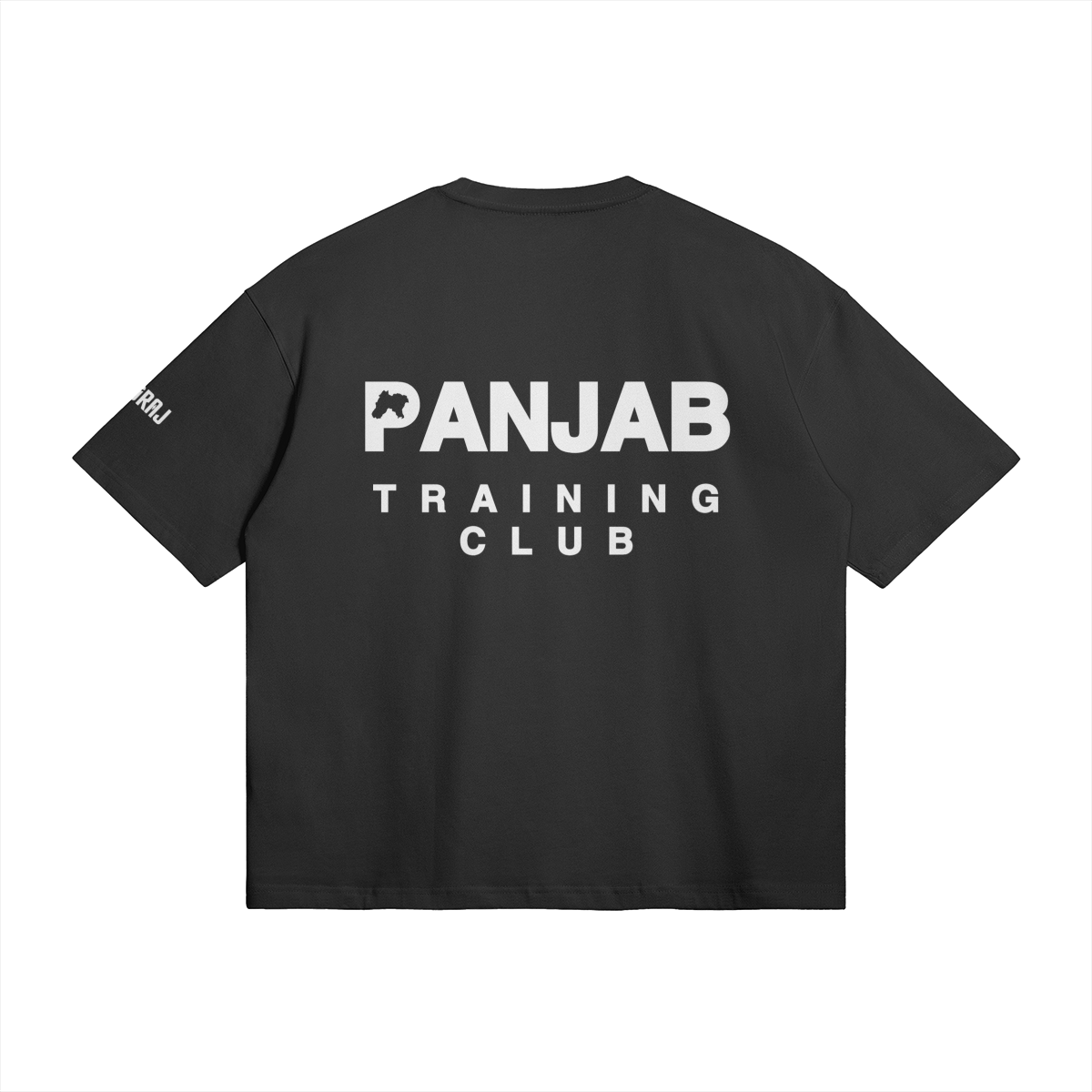 Panjab Training Club Boxy T-shirt White Font