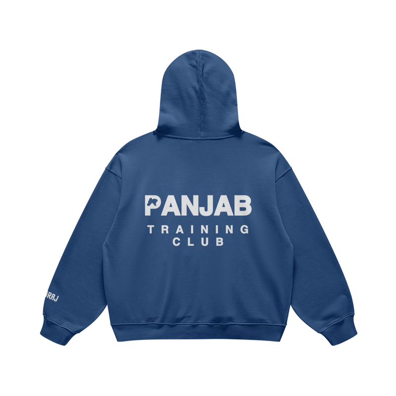 Oversized Panjab Training Club Hoodie, Blue