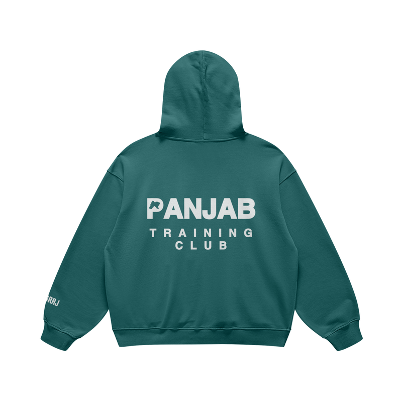 Oversized Panjab Training Club Hoodie, Green
