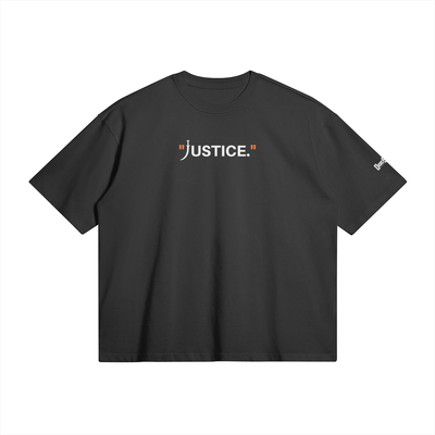 &quot;Justice&quot; Boxy T-shirt