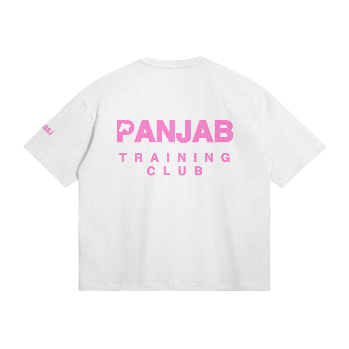 Panjab Training Club Boxy T-shirt, Pink Font