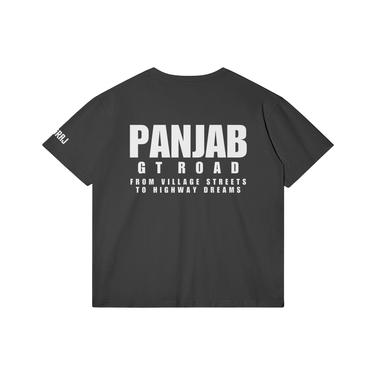 GT Road T-Shirt White Font