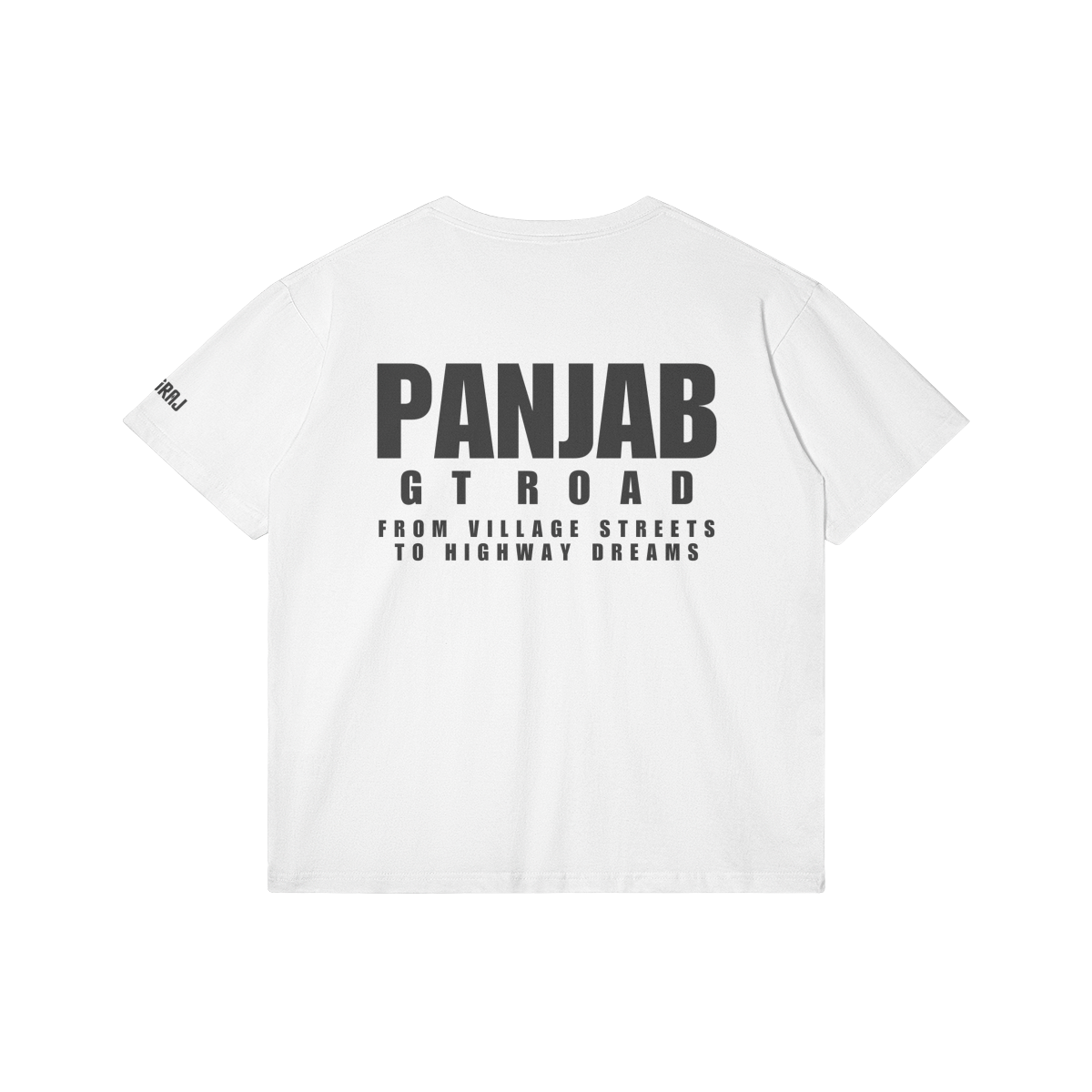 GT Road T-Shirt Black Font