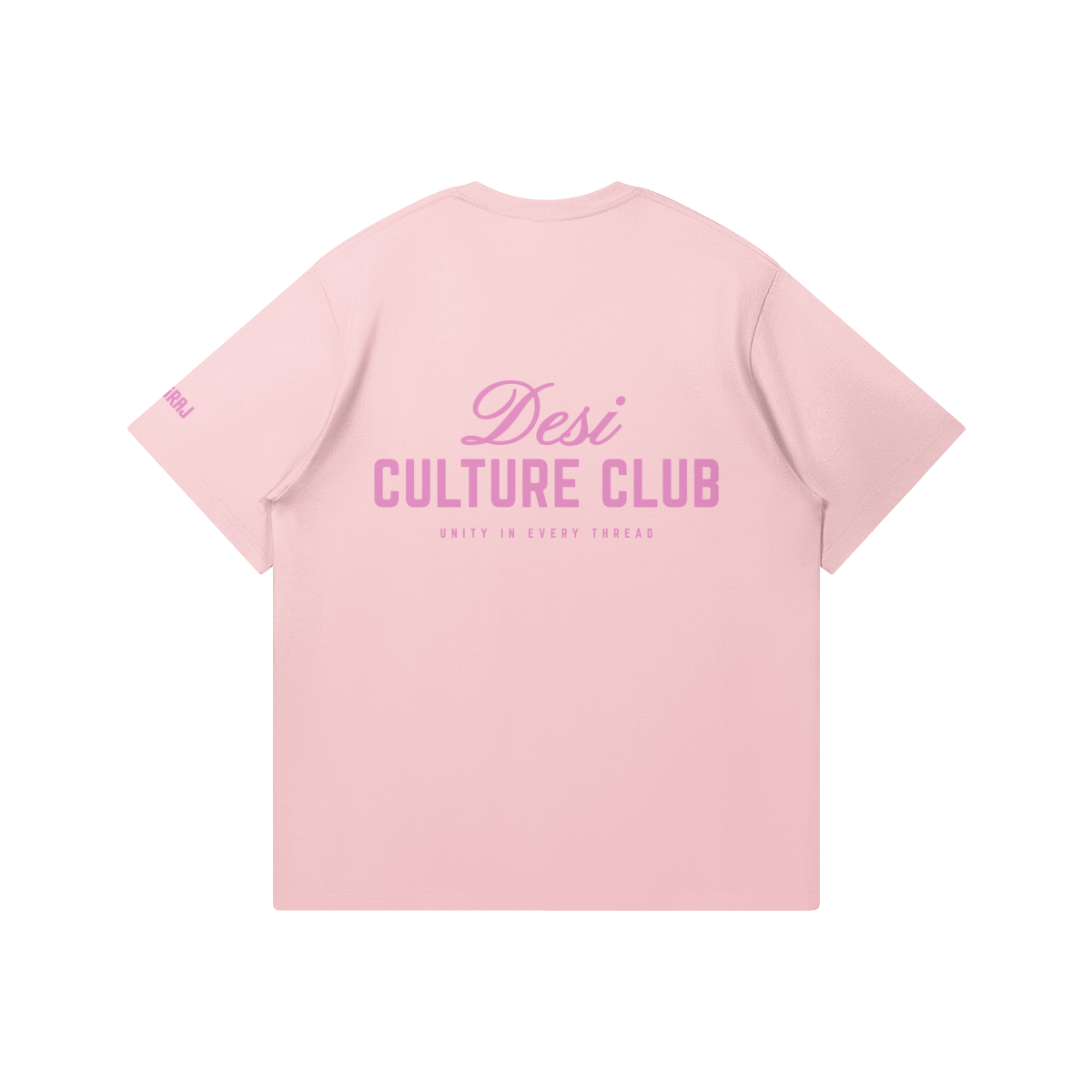 Desi Cultural Club Pink T-shirt