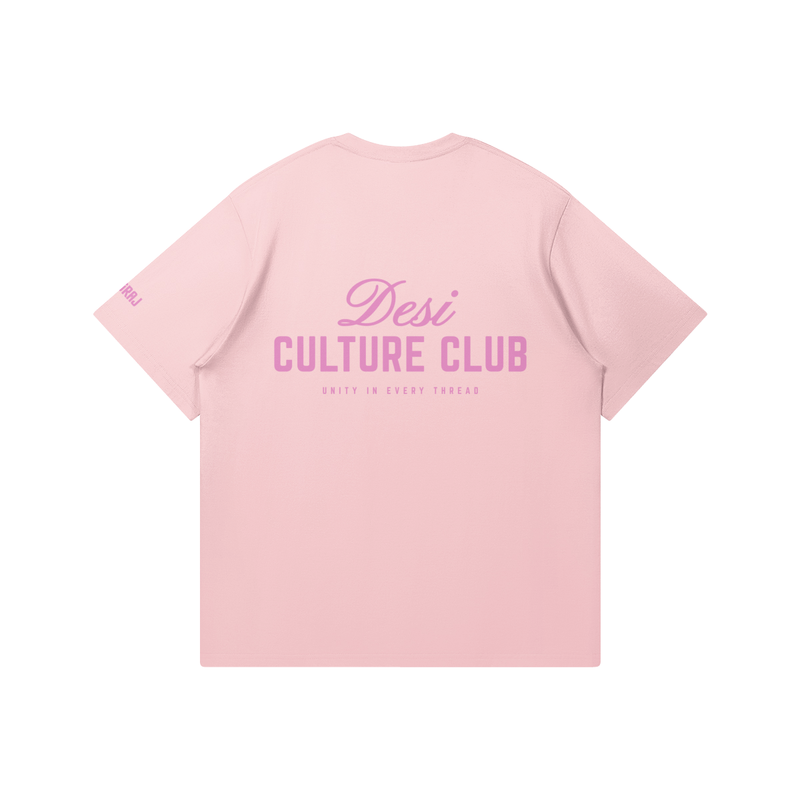 Desi Cultural Club Pink T-shirt