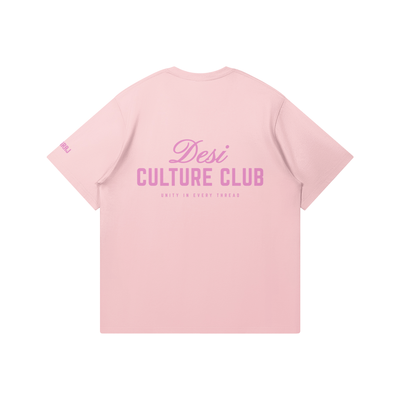 Desi Cultural Club Pink T-shirt