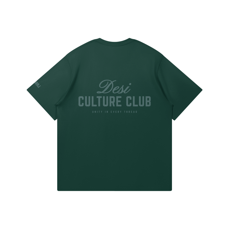 Desi Cultural Club Green T-shirt
