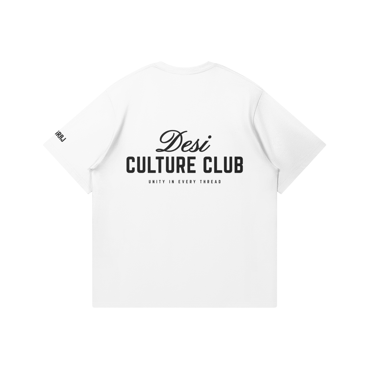 Desi Cultural Club White T-shirt